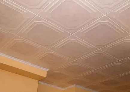 Как да поправите таван