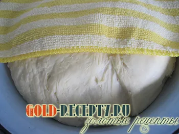 Дрожди торти с картофи в рецептата фурна със снимка