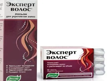 Експерт Evalar косата - Преглед на таблетки шампоан лосион