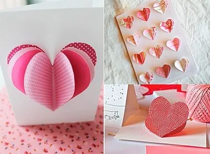 Пощенски картички със собствените си ръце в етапа