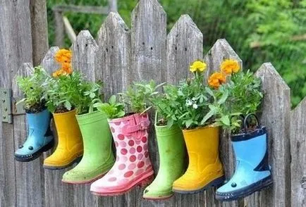 Garden украшение със собствените си ръце
