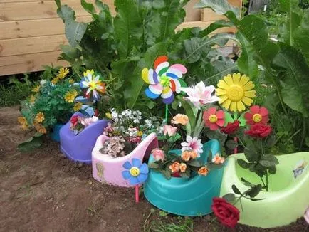 Garden украшение със собствените си ръце