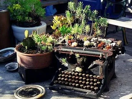 Garden украшение със собствените си ръце