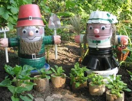 Garden украшение със собствените си ръце