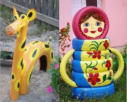 Garden украшение със собствените си ръце
