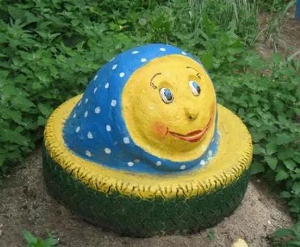 Garden украшение със собствените си ръце
