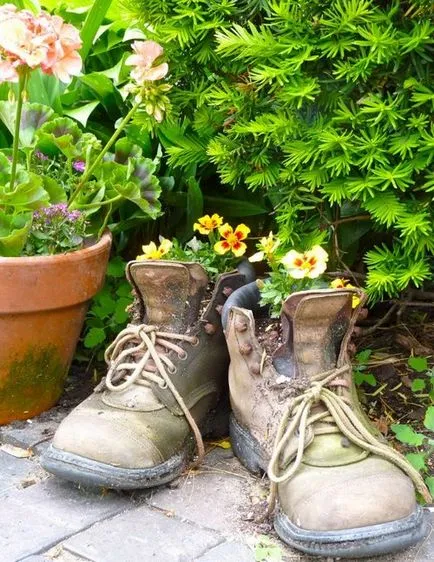 Garden украшение със собствените си ръце