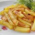 Картофи в листа