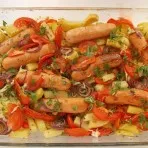 Картофи в листа