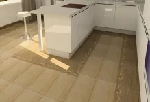 Гранитогрес в кухнята като
