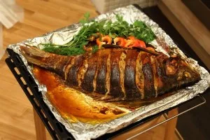 Шаран с картофи фолио