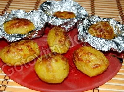 Шаран с картофи фолио Шаран с картофи фолио