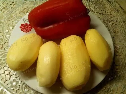 Шаран с картофи фолио