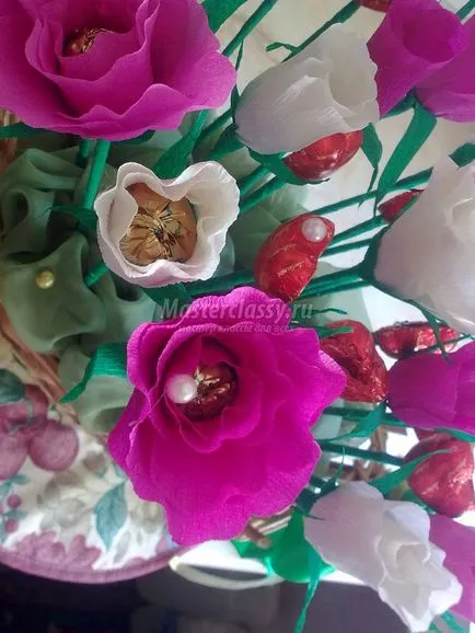 Кошници от бонбони с ръцете си