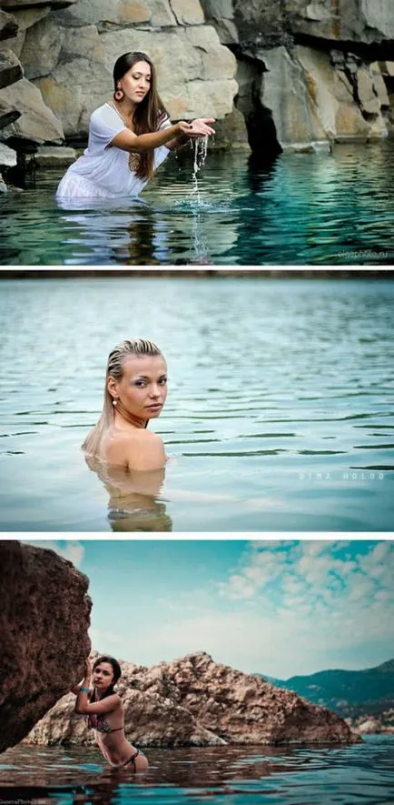 Фотосесия на плажа, тъй като