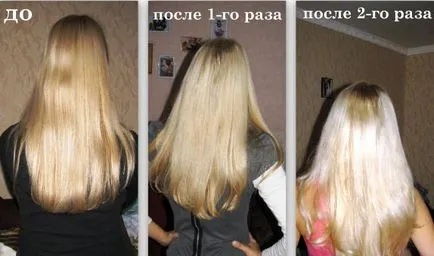 Осветлението косата мед канела и коментари