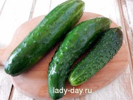 нарязани краставици