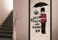 Как да украсят вратата