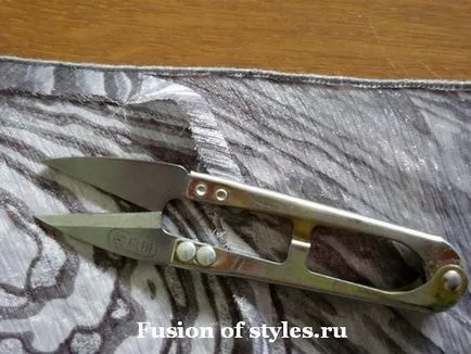 Как да се справят с шифон ръб