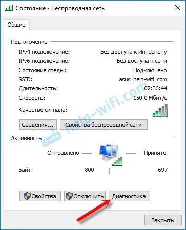 IPv4 без достъп до Интернет или мрежа