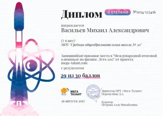 Както олимпиадата по физика