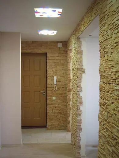 Кухненски дизайн с камък