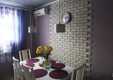 Кухненски дизайн с камък
