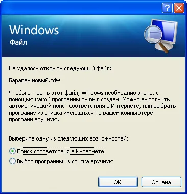 Файлът не се отваря по някаква причина