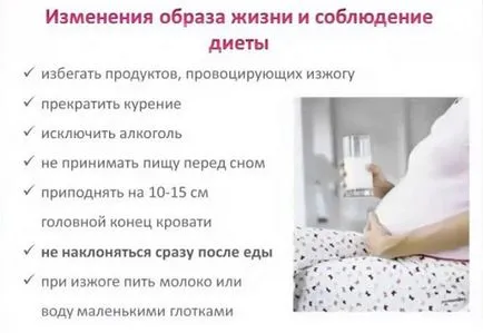 Когато киселини в стомаха, е какво да се прави