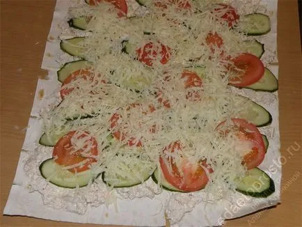 Пиле в пита с пиле