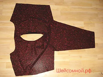 Как да шият рокля с дълъг свои ръце