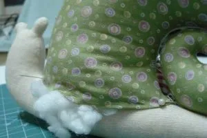 Как да шият на охлюв