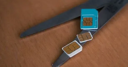 Как да се намали Микро SIM