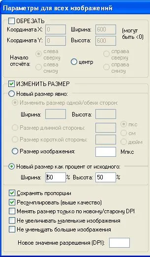 Как да промените размера на снимки - обучението по програма например IrfanView на