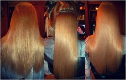 Как да се залепи косата си у дома подробни инструкции