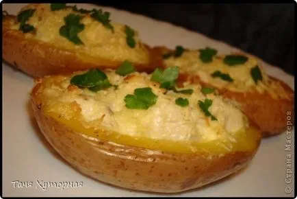 Картофи в листа