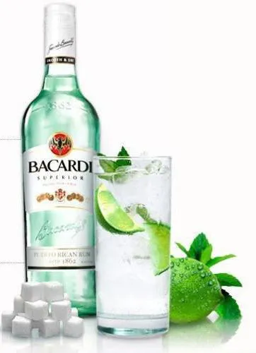Бял ром Bacardi Superior