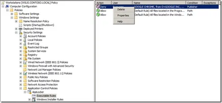 AppLocker В Windows 7