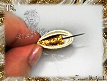 Butterfly на сатенени панделки в kanzashi на изкуството