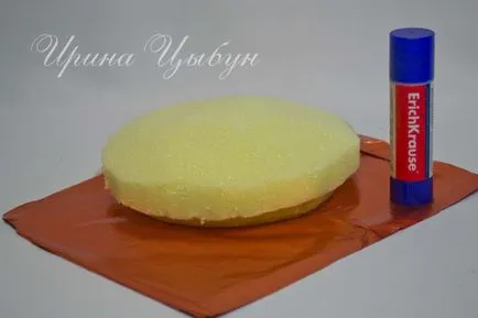 Букет от бонбони върху стъкло
