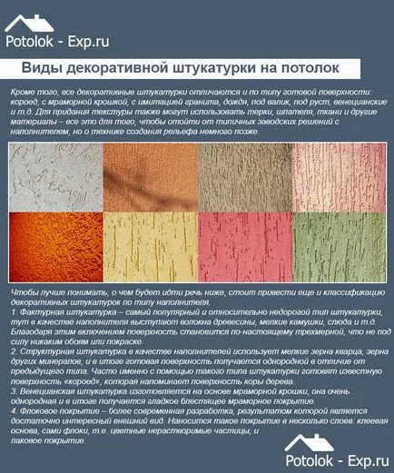 Как да украсят опциите тавана и инструкциите