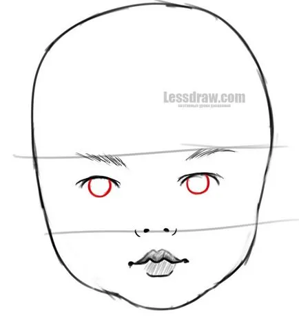 Как да се направи едно дете с молив на етапи, lessdraw