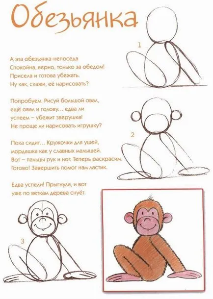 Как да се направи сладко маймуна, поетапно описание на процеса