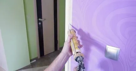 Печатът фугите между плочките на тавана на фугата между стената, видима запечатването и как затворите