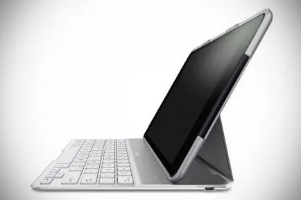Обхваща Keyboard Belkin тънък случай стил клавиатура и последен случай клавиатура за iPad, въздух, новини