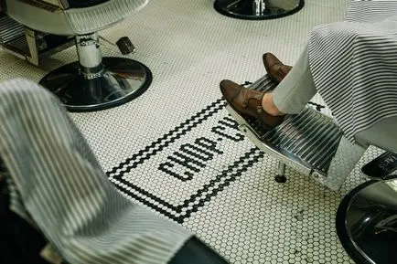 CHOP-котлет и двете бивш редактор на GQ и татуист въведена в България на мода за фризьорски салони