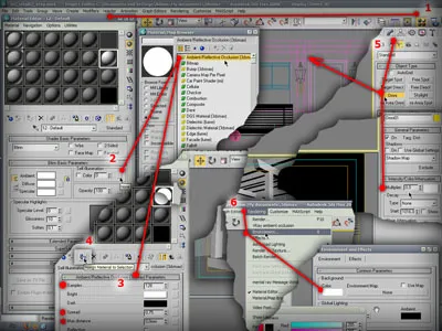 Да, вие ще пристигне с околната оклузия! Уроци по 3ds Max