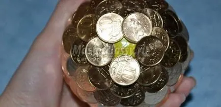 Дървета с пари на монети със собствените си ръце
