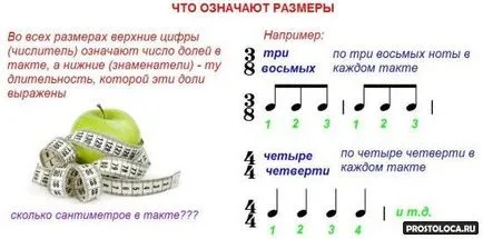 продължителността на бележки