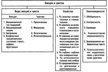 човешки емоции основно описание, колко, ролята и значението